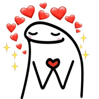 Love Flork Sticker - WASticker