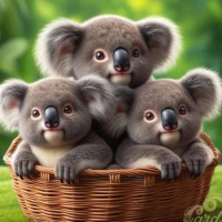 Cute Koala HD Wallpaper 4K