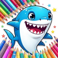 Baby Shark Coloring Book