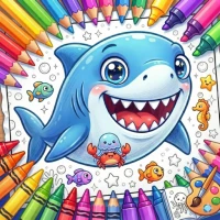 Baby Shark Coloring Book