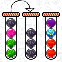 Ball Stack Puzzle: Bubble Sort