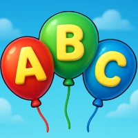 Balloon Pop Kids Learning Game
