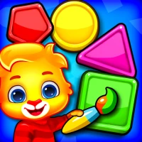 Çocuklar renkler ve şekiller